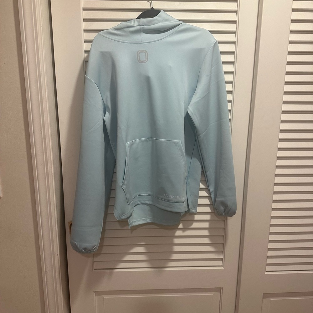 Overtime Light Blue Kids Hoodie